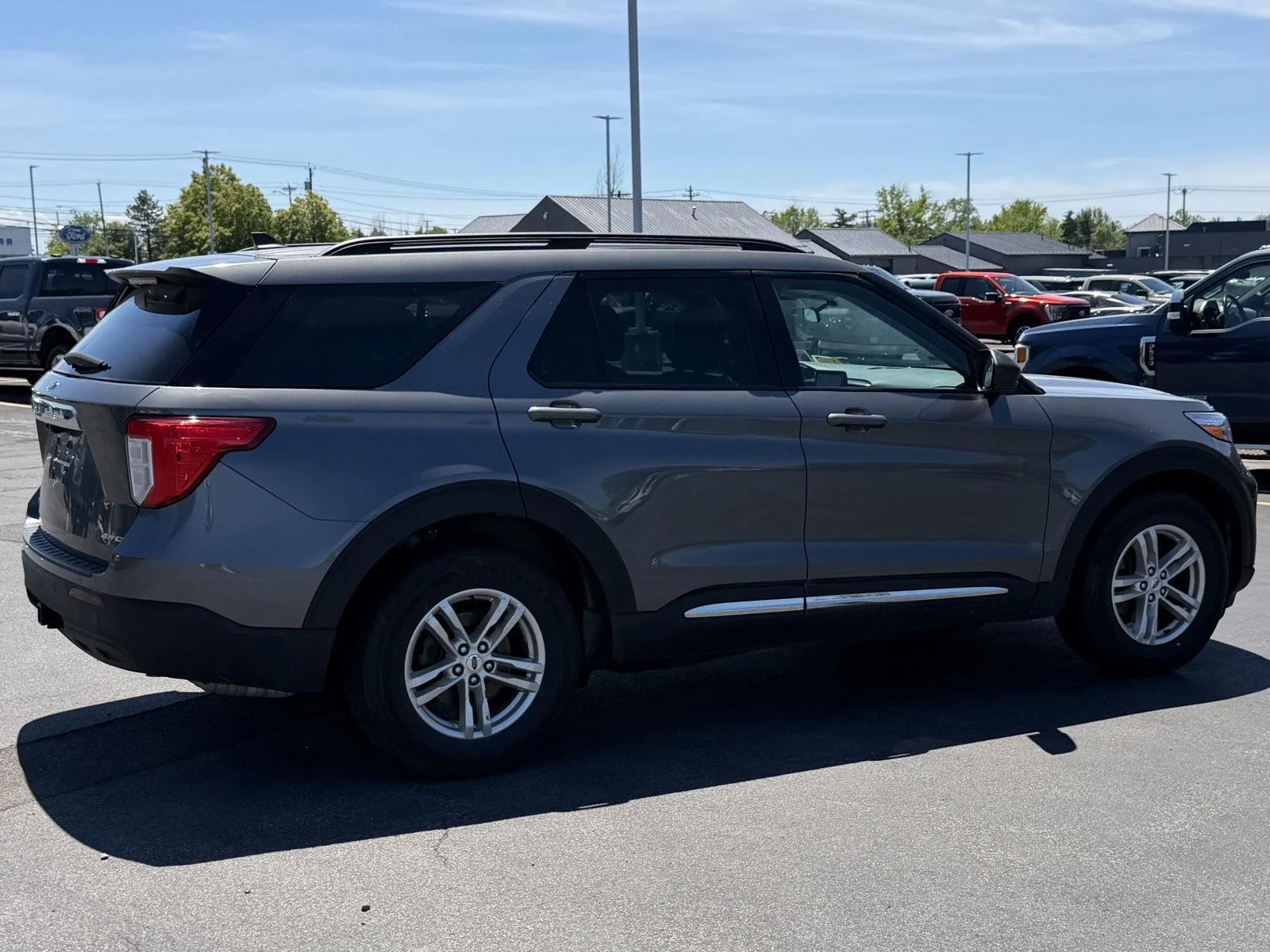 Used 2023 Carbonized Gray Ford XLT image 4