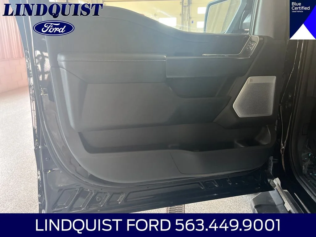 Certified Used 2024 Black Metallic Ford Lariat image 8