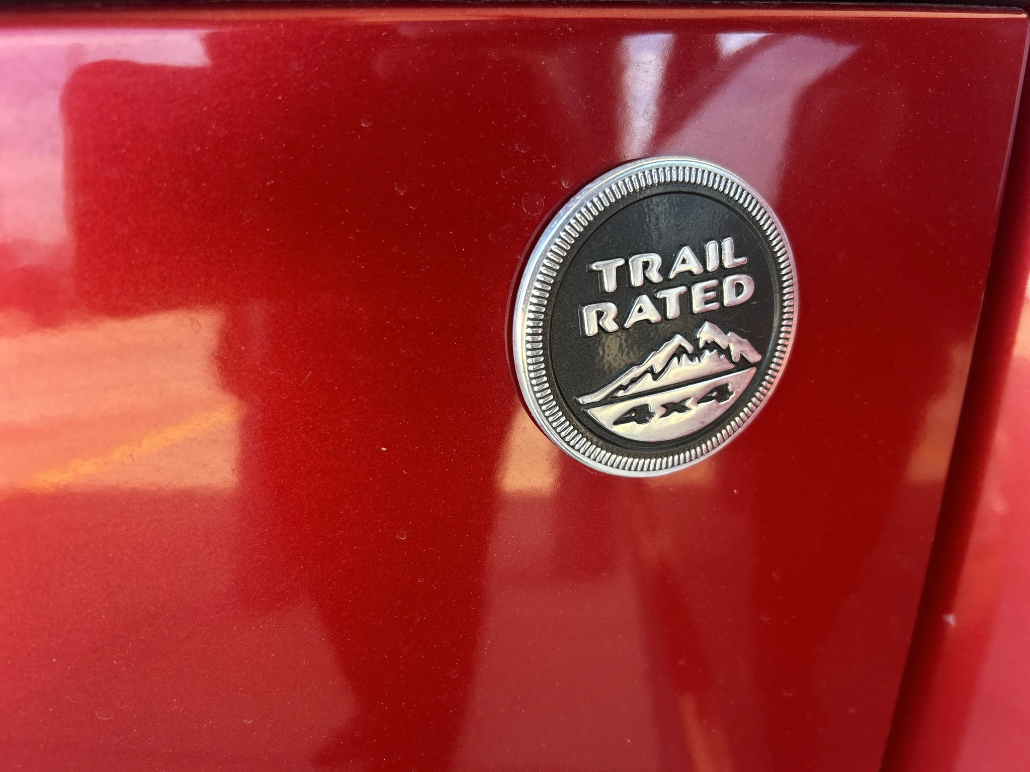 Used 2008 Inferno Red Crystal Pearlcoat Jeep Sport image 17