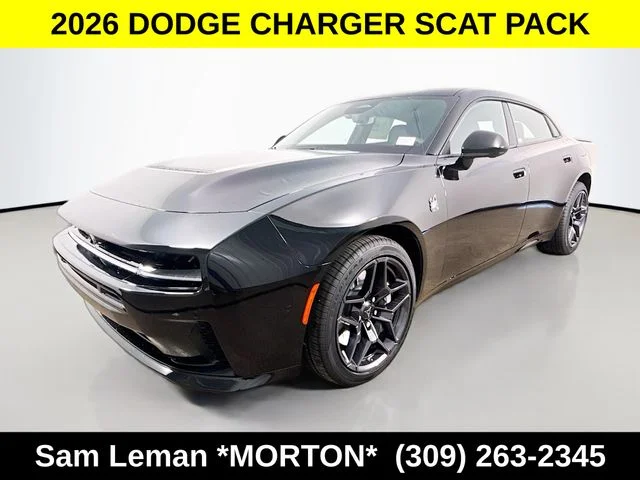 New 2026 Black Dodge Scat Pack Plus image 3