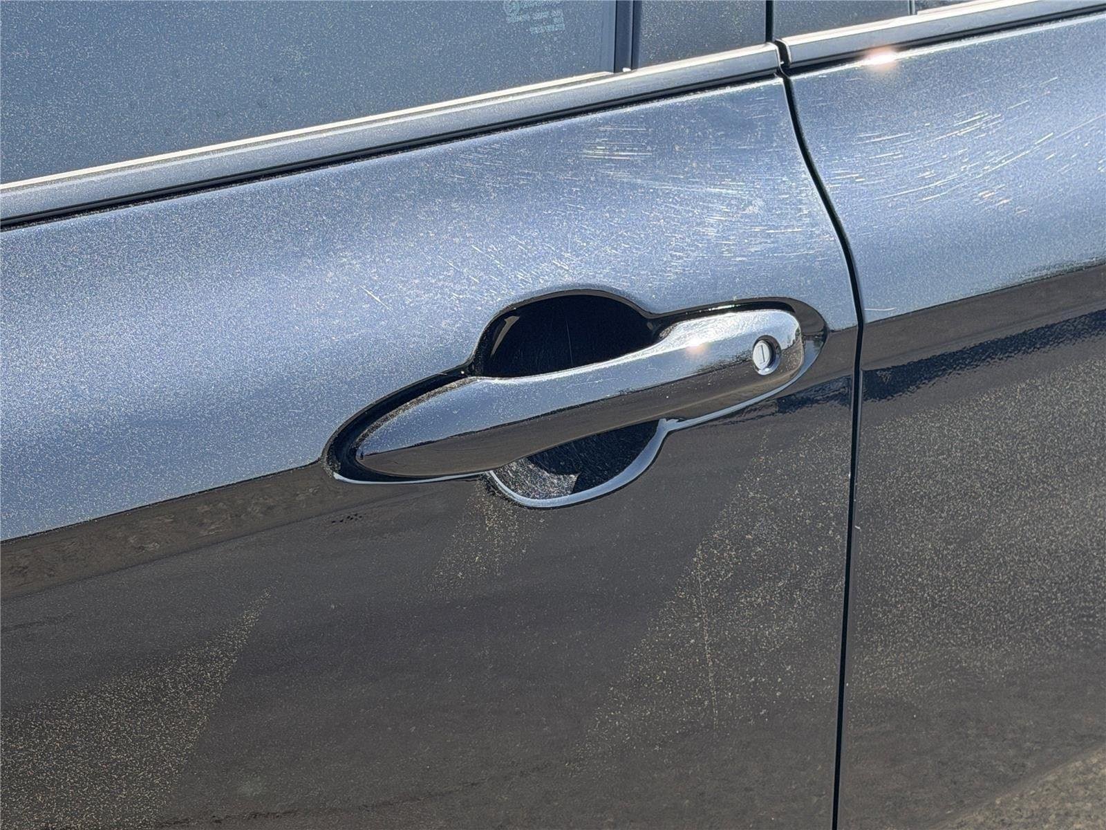 Used 2025 Midnight Black Metallic Toyota SE image 30