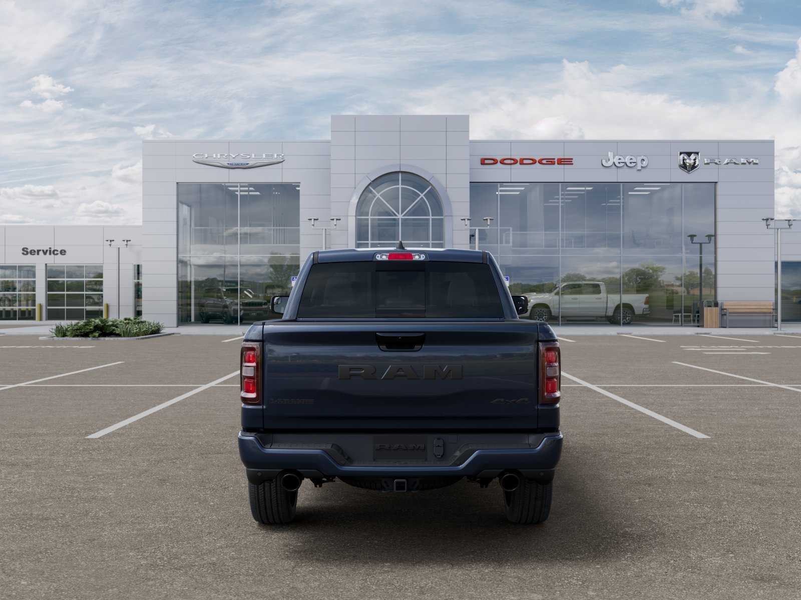 New 2026 Blue Metallic RAM Laramie image 33