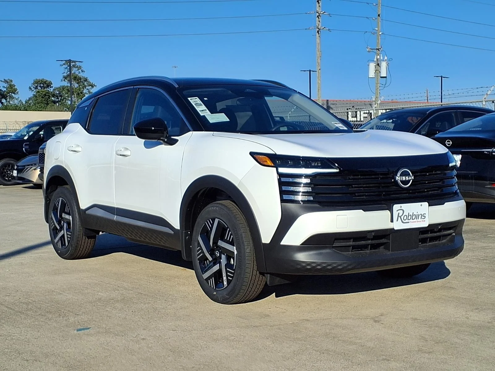 2026 Nissan Kicks SV White at Robbins Nissan