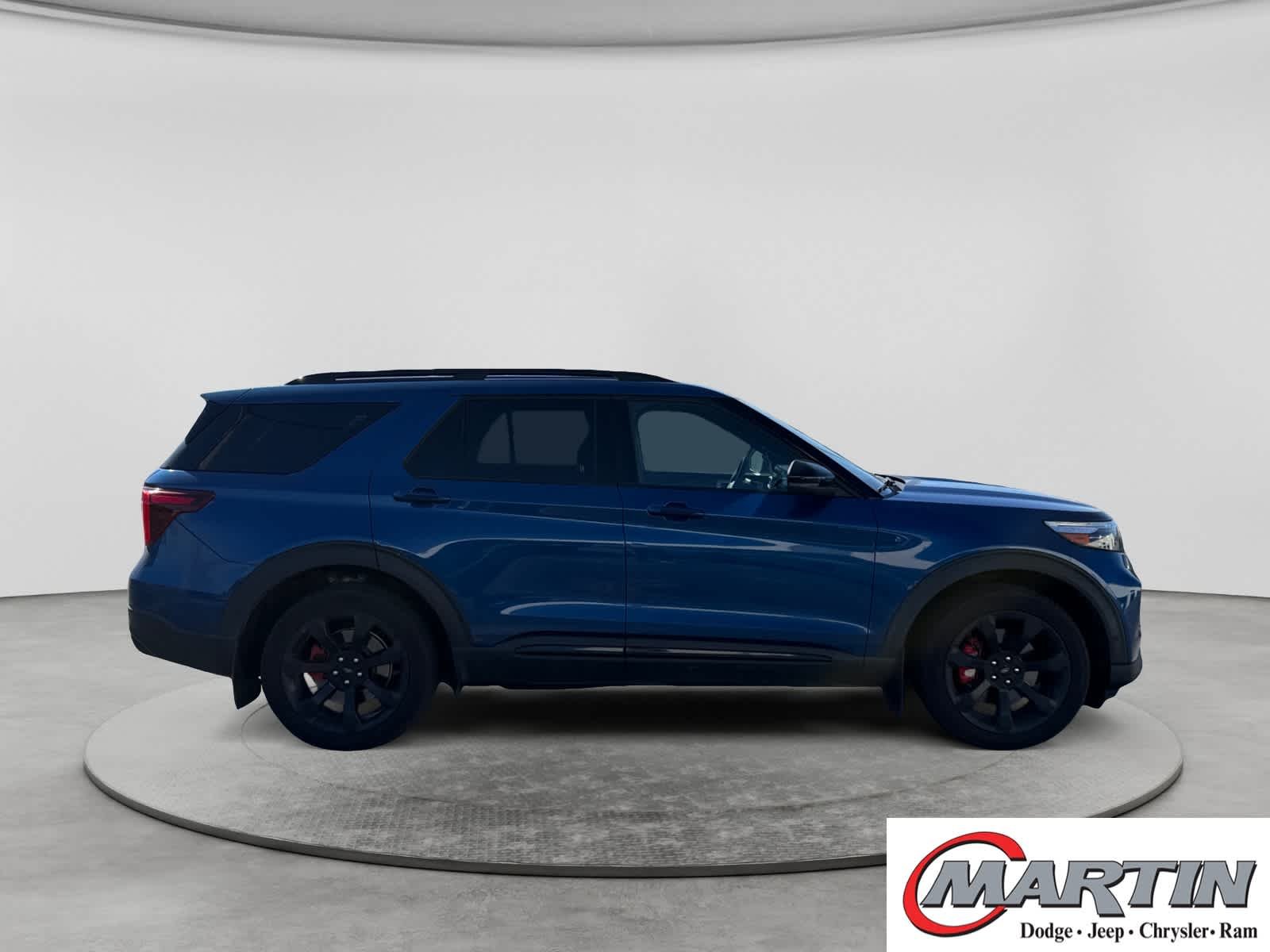 Used 2020 Atlas Blue Metallic Ford ST image 4