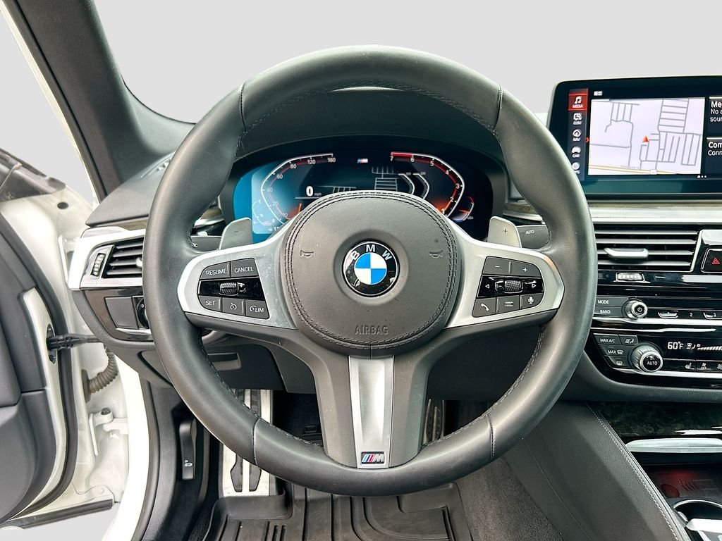 Used 2023 Alpine White BMW 530i xDrive image 12