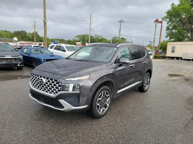 Used 2021 Gray Hyundai Limited image 4