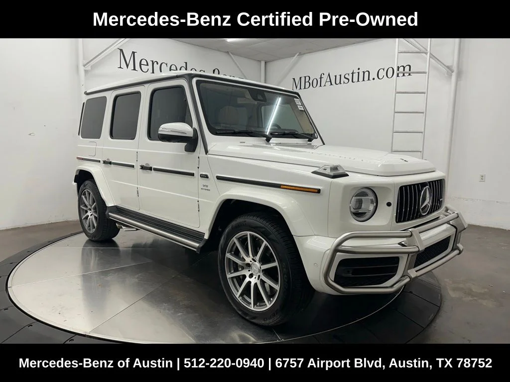 Certified Used 2020 White Mercedes-Benz G 63 AMG® image 1