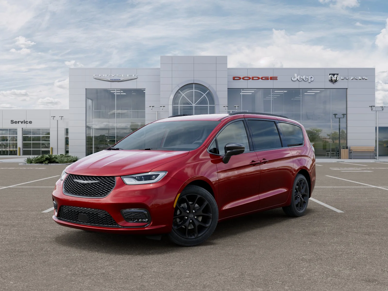 New 2026 Red Hot Pearl-Coat Exterior Paint Chrysler Select image 30