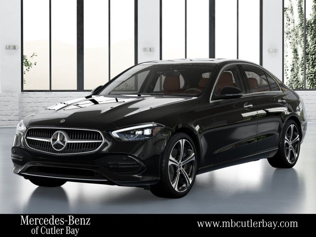 New 2026 Black Mercedes-Benz C 300 image 1