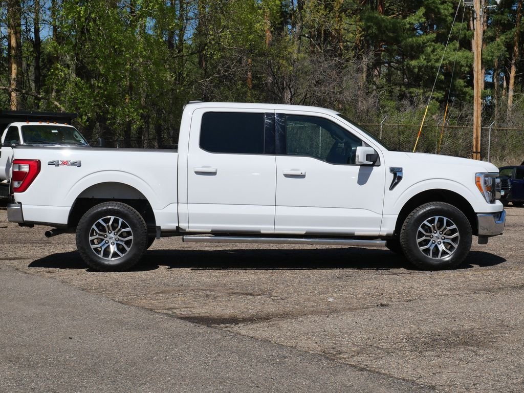 Used 2022 Ford F-150 Lariat with VIN 1FTFW1E55NKE43114 for sale in White Bear Lake, Minnesota