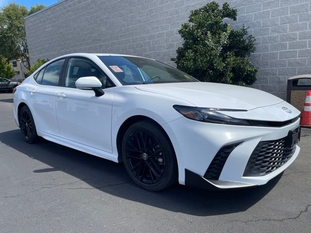 Used 2025 White Toyota SE image 1
