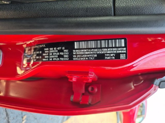 Used 2017 Red Jeep Latitude image 32