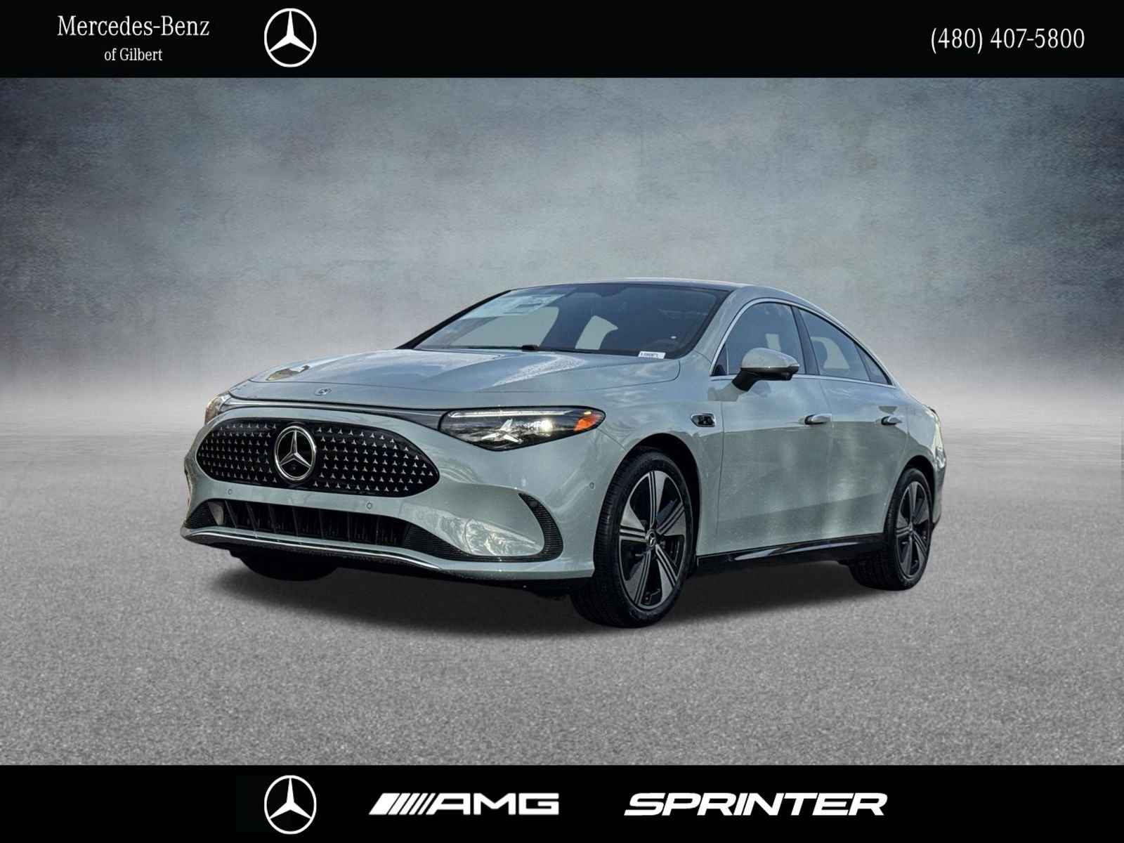New 2027 Liquid Crystal Green Mercedes-Benz CLA 250+ image 1