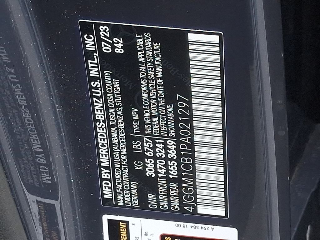 Certified Used 2023 Twilight Blue Metallic Mercedes-Benz 350 SUV image 27