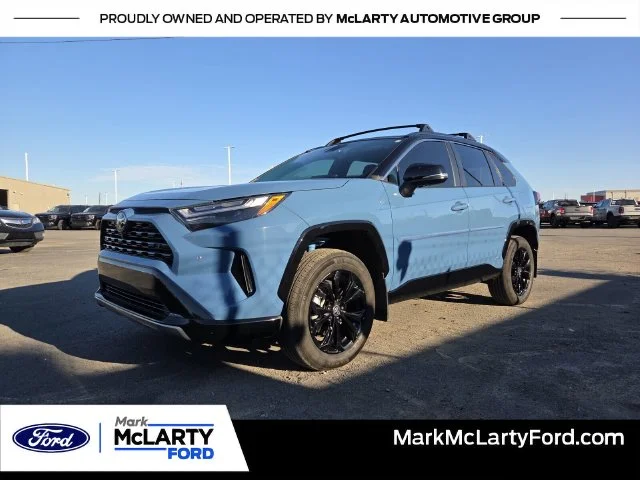 Used 2025 Blue Toyota XSE image 1
