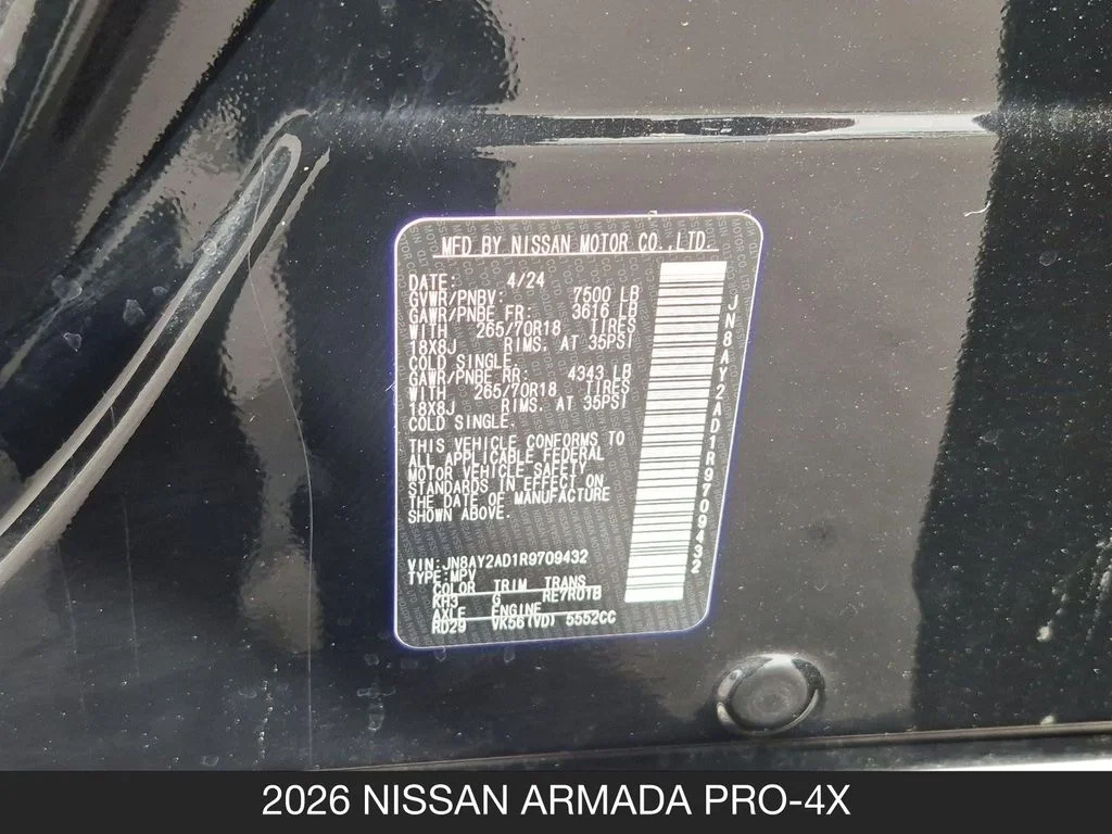 2026 Nissan Armada PRO-4X - Photo 25