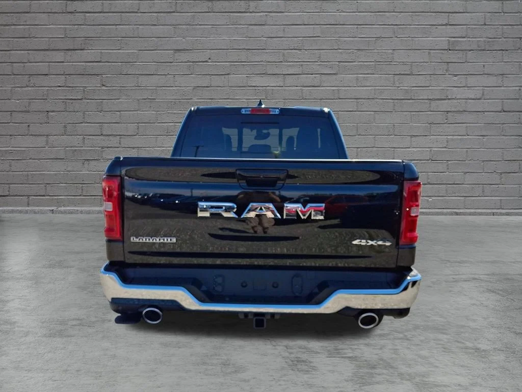New 2027 Diamond Black Crystal Pearlcoat Ram Laramie image 7