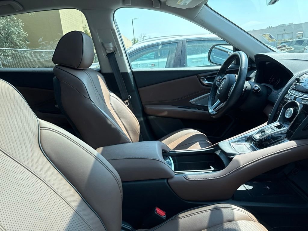 Used 2022 Platinum White Pearl Acura Advance Package image 3