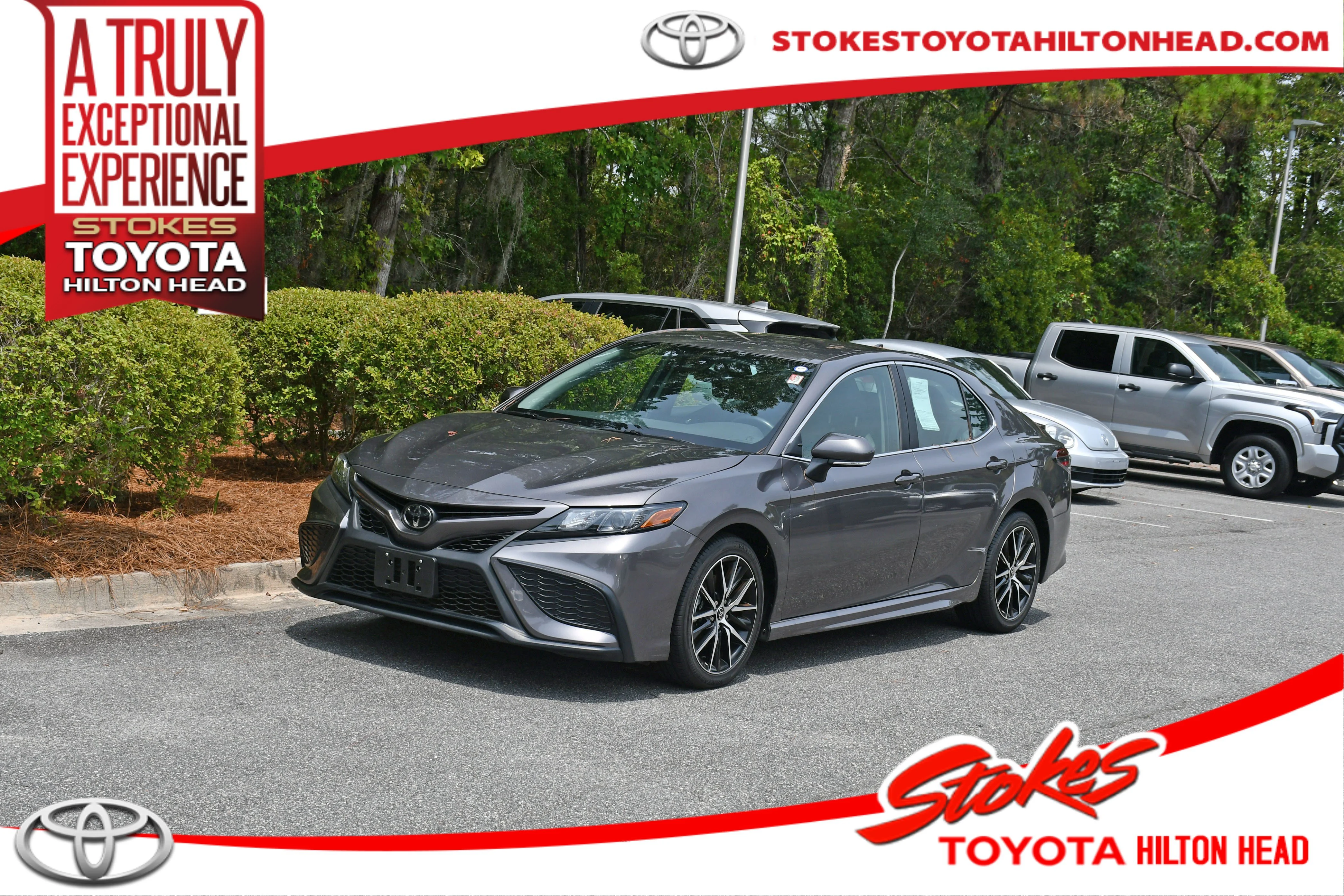 Certified Used 2023 Gray Toyota SE image 1