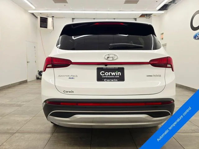 Used 2022 Quartz White Hyundai Blue image 4