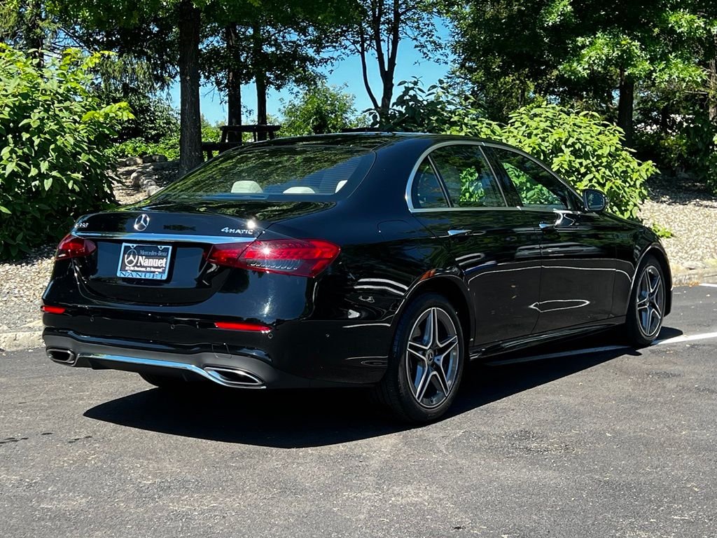 Certified Used 2023 Black Mercedes-Benz E 350 image 5