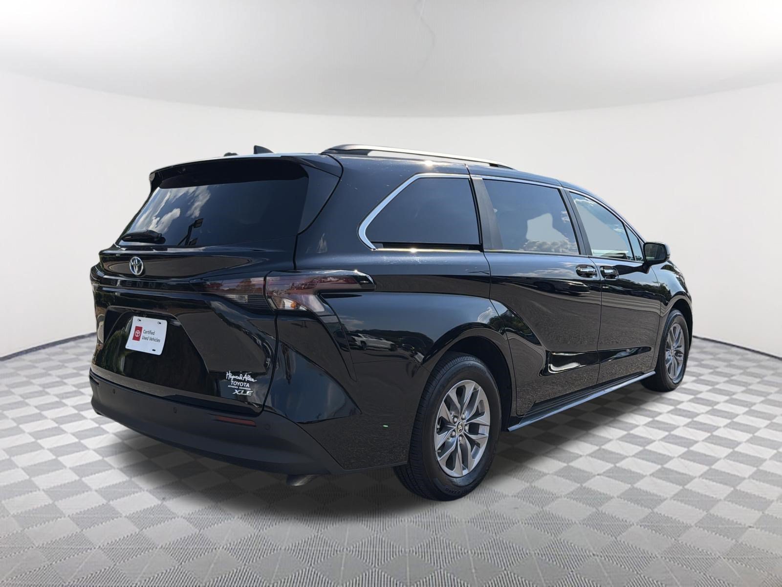 Certified Used 2025 Midnight Black Metallic Toyota XLE image 16