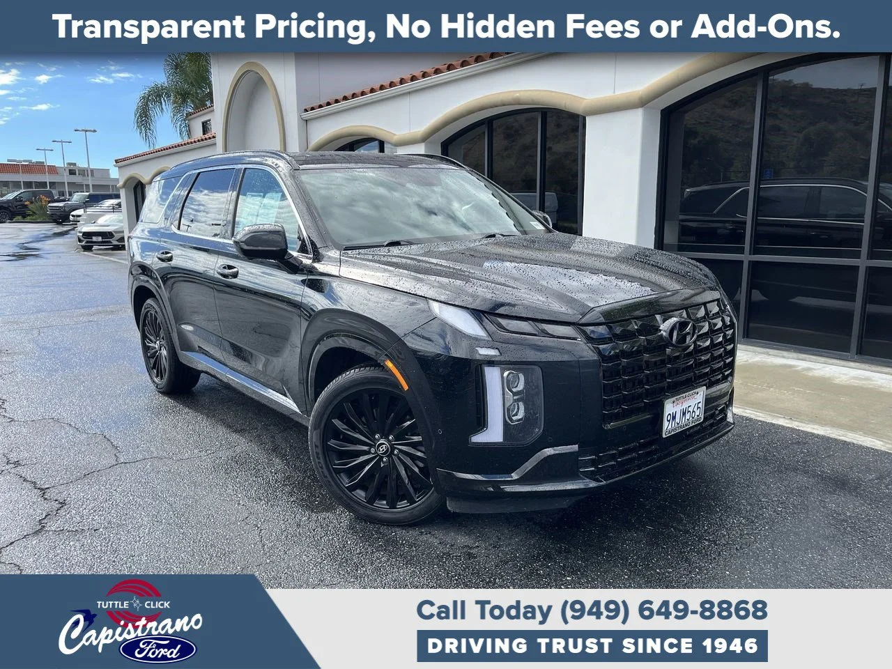 Used 2024 Abyss Black Pearl Hyundai Calligraphy Night Edition image 1
