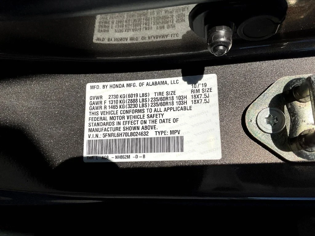 Used 2020 Pacific Pewter Metallic Honda EX-L image 20