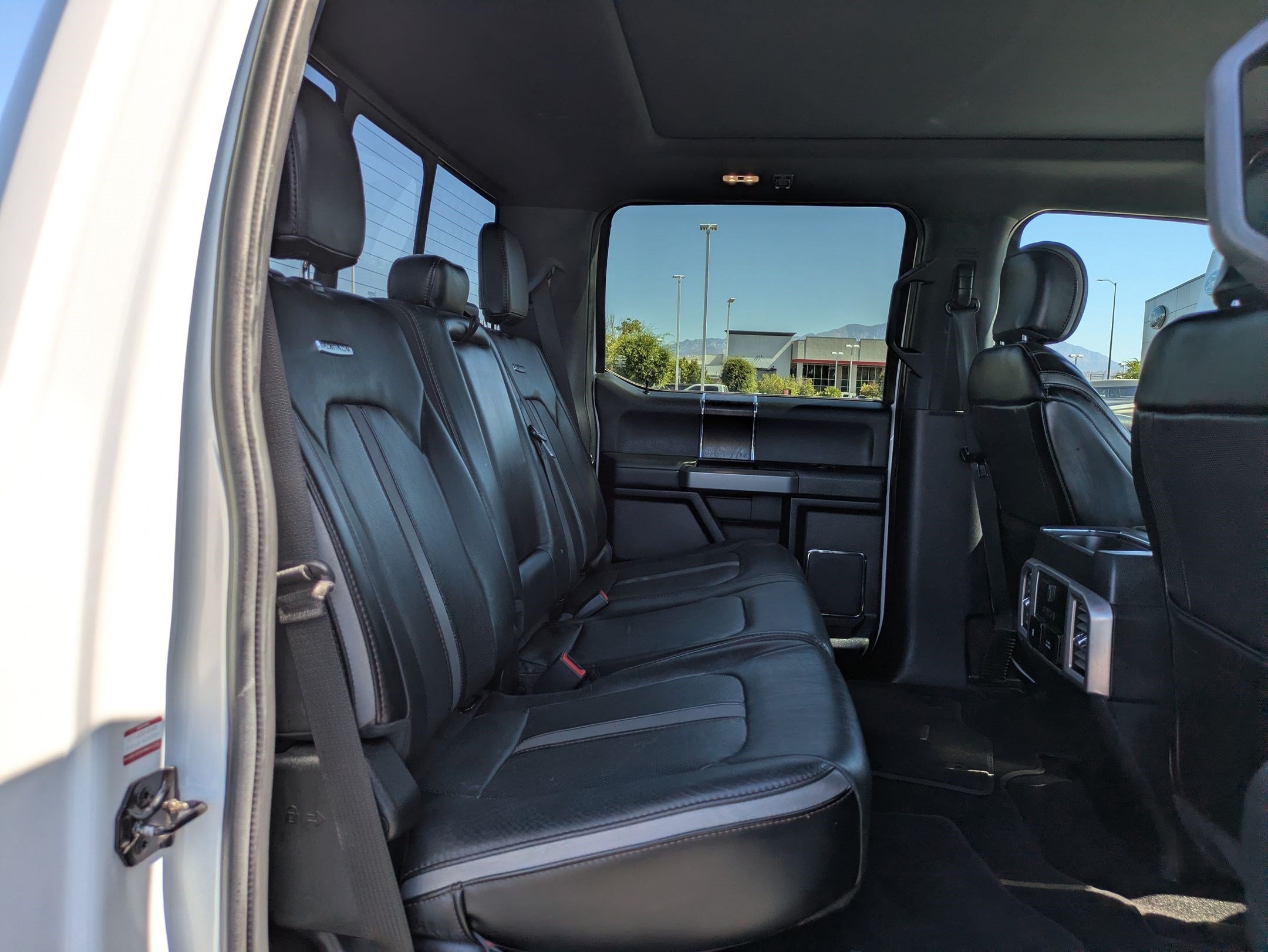 Used 2019 White Platinum Clearcoat Metallic Ford Platinum image 30