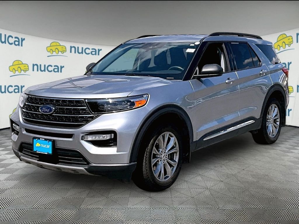 Used 2023 Silver Metallic Ford XLT image 3