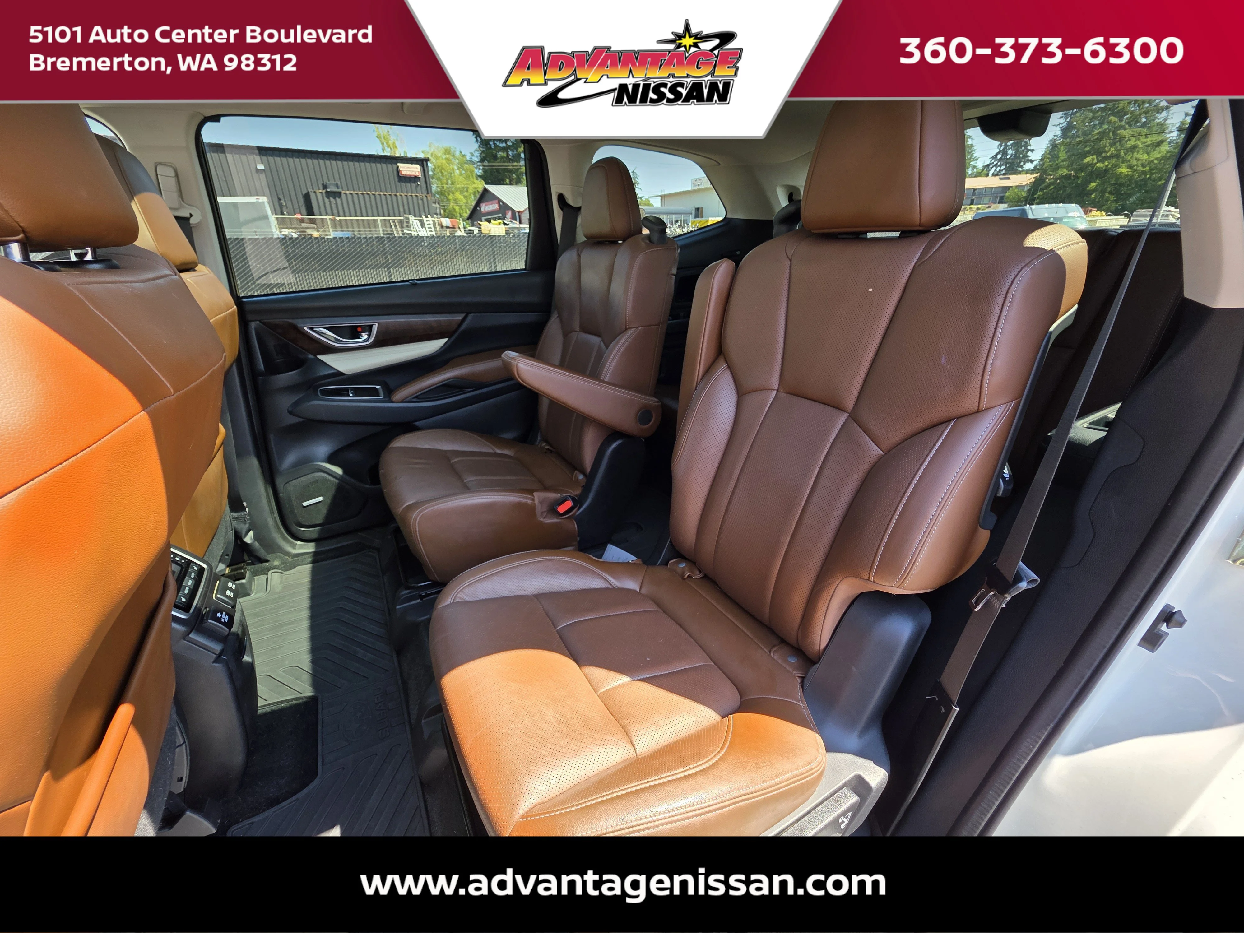 Used 2019 Crystal White Pearl Subaru Touring image 19