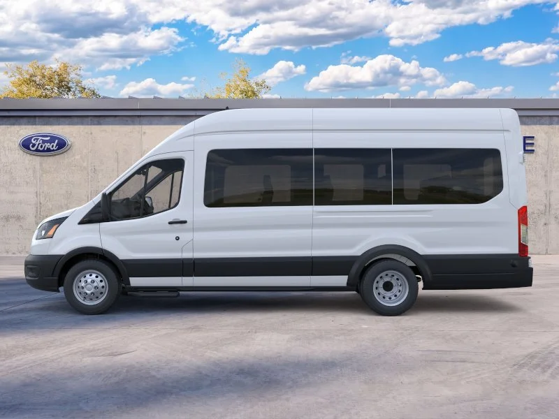 New 2026 Oxford White Ford Passenger Van XL image 3