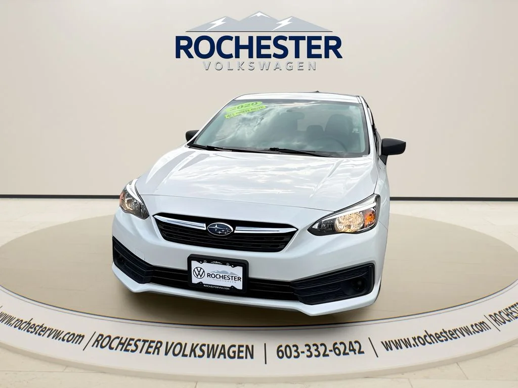 Used 2020 White Subaru Base image 1