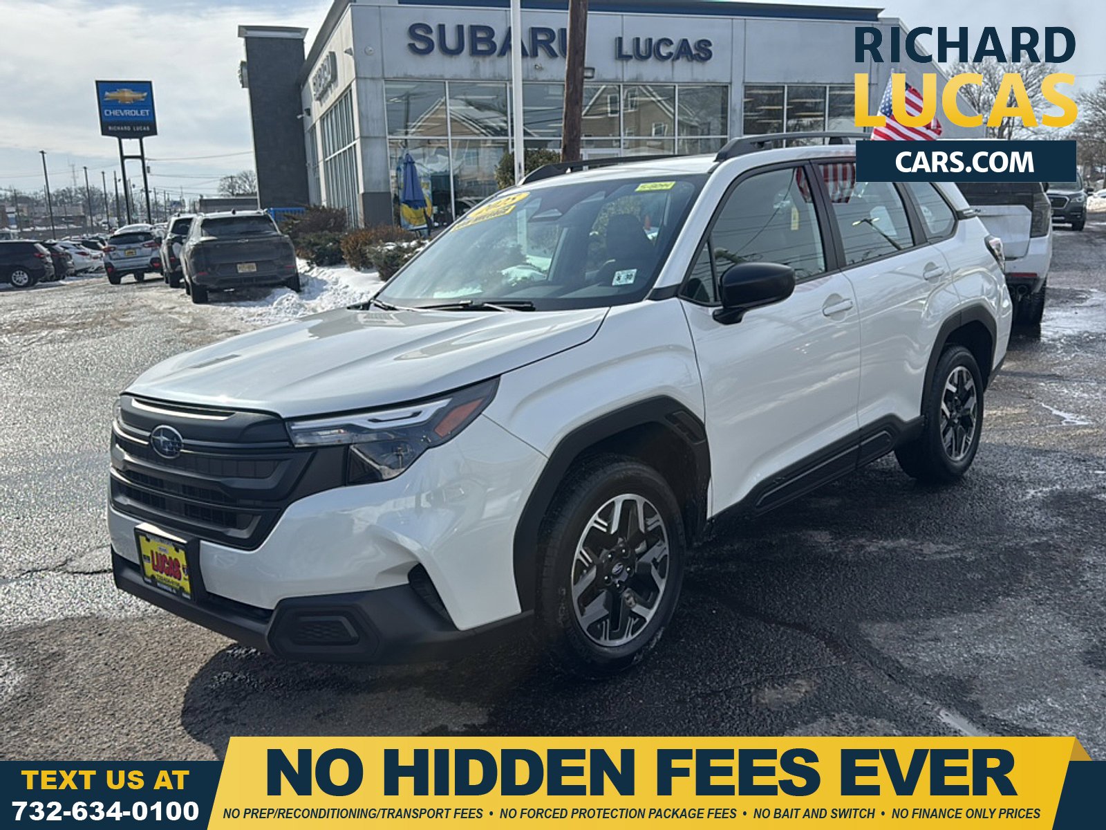 Crystal White Pearl 2025 Subaru Forester SUV / Crossover
