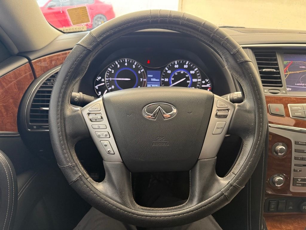 Used 2018 Black Obsidian INFINITI  image 16