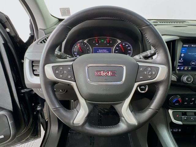Used 2022 Ebony Twilight Metallic GMC SLT image 12