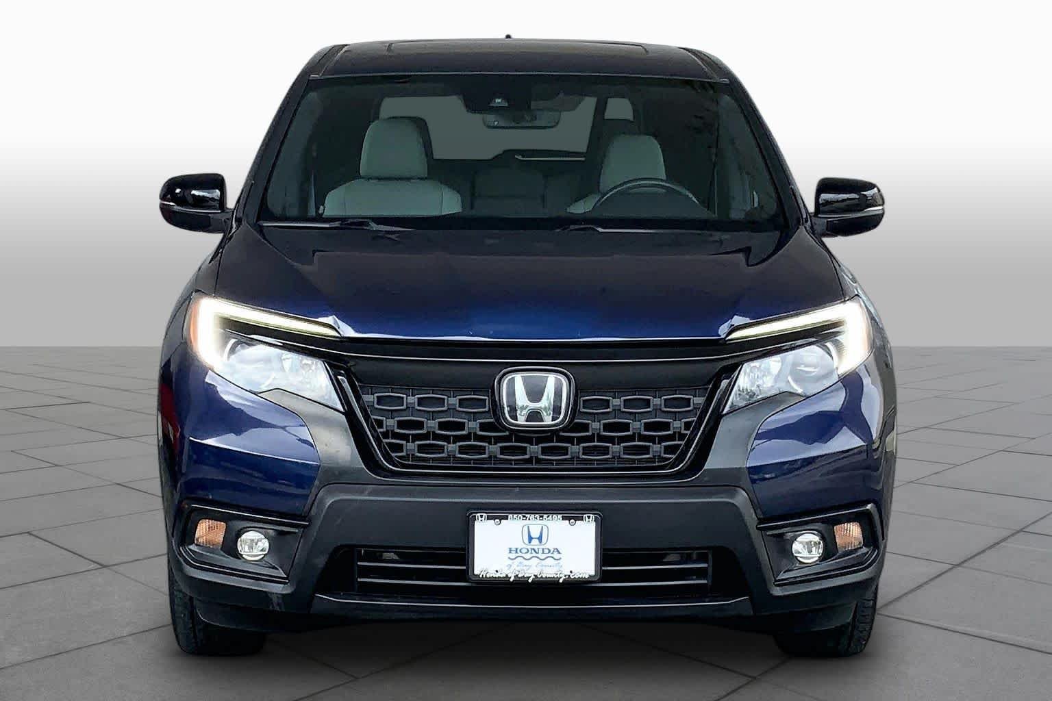Used 2021 Obsidian Blue Pearl Honda EX-L image 4