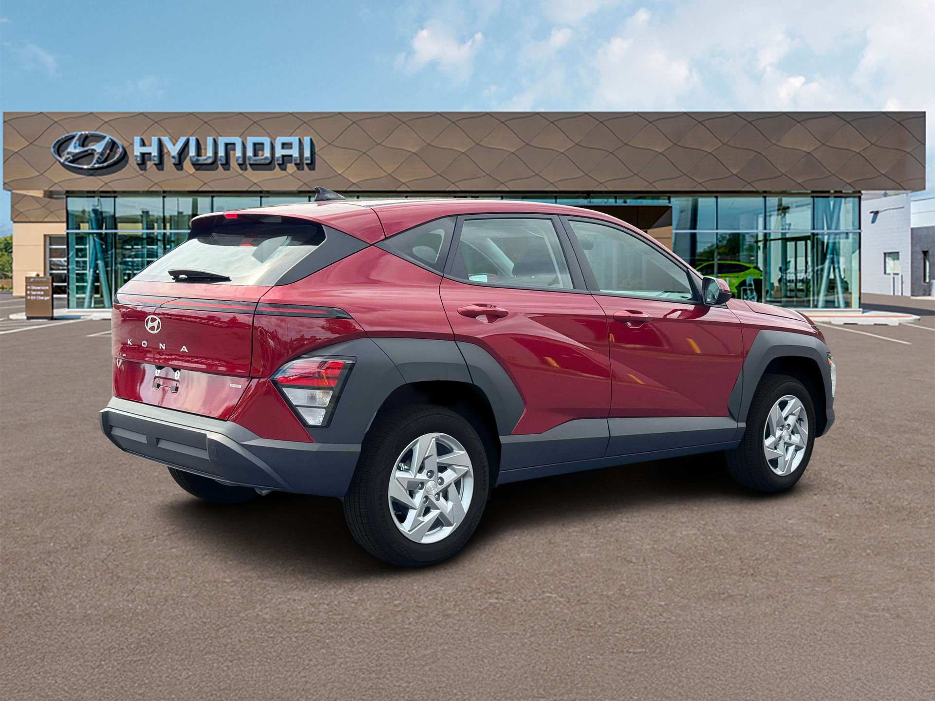 New 2027 Red Hyundai SE AWD image 8