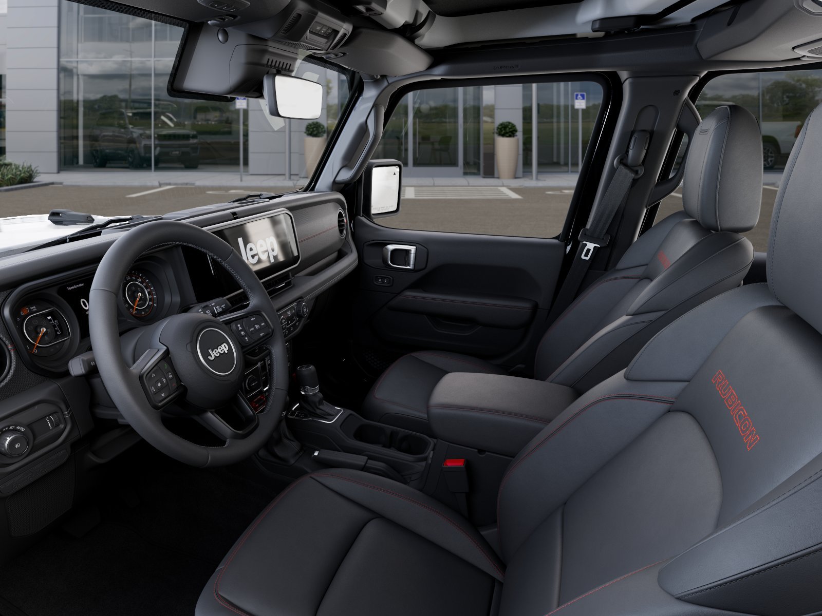 New 2026 Black Clear-Coat Exterior Paint Jeep Rubicon X image 22