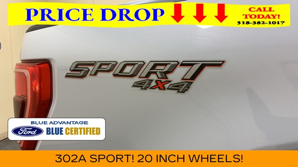 Certified Used 2022 White Metallic Ford XLT image 17