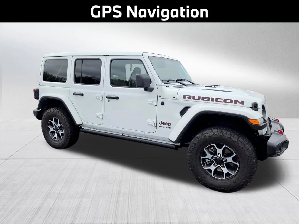 Used 2021 White Jeep Unlimited Rubicon image 4