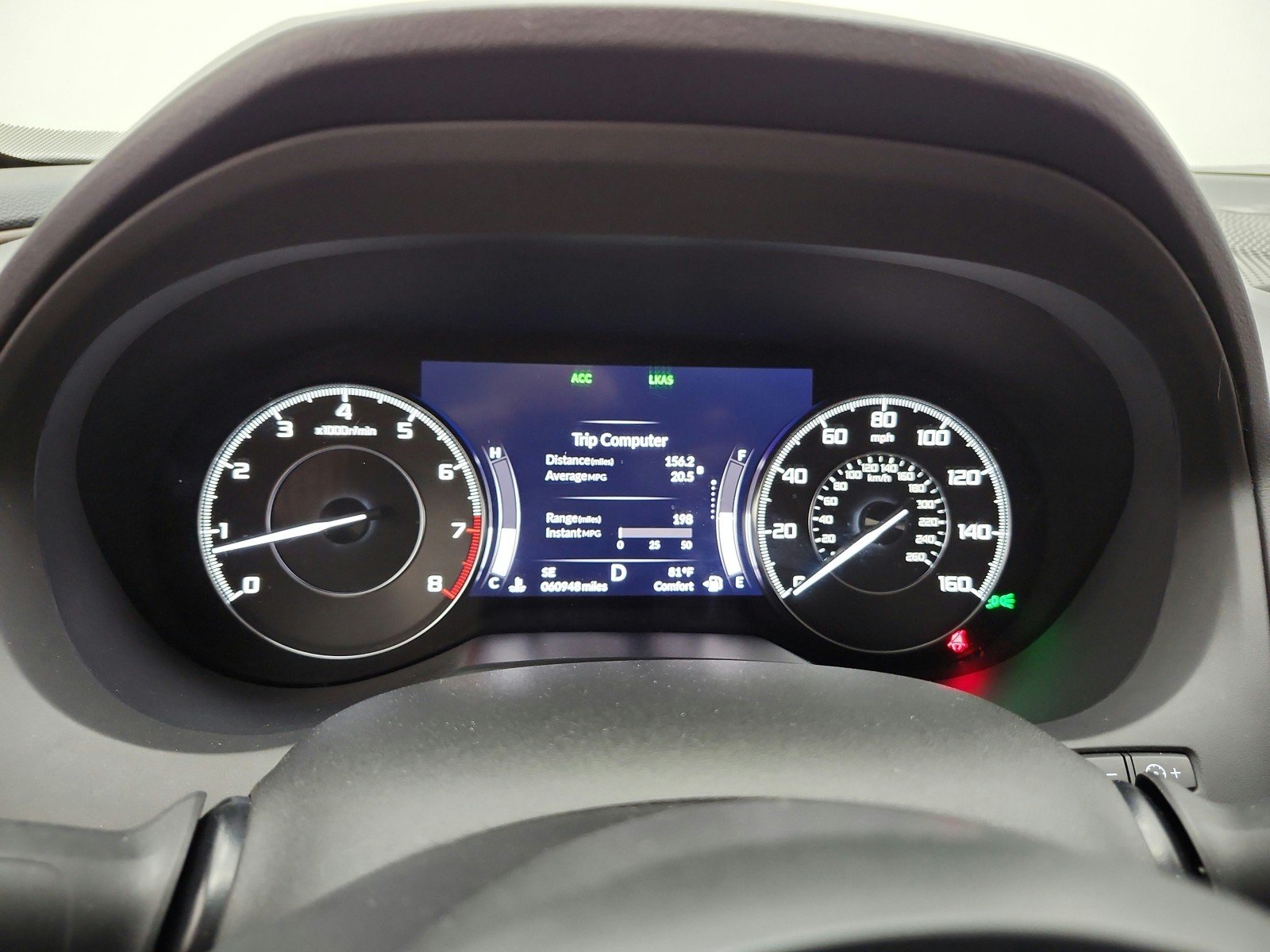 Used 2019 White Diamond Pearl Acura FWD w/Advance Pkg image 10