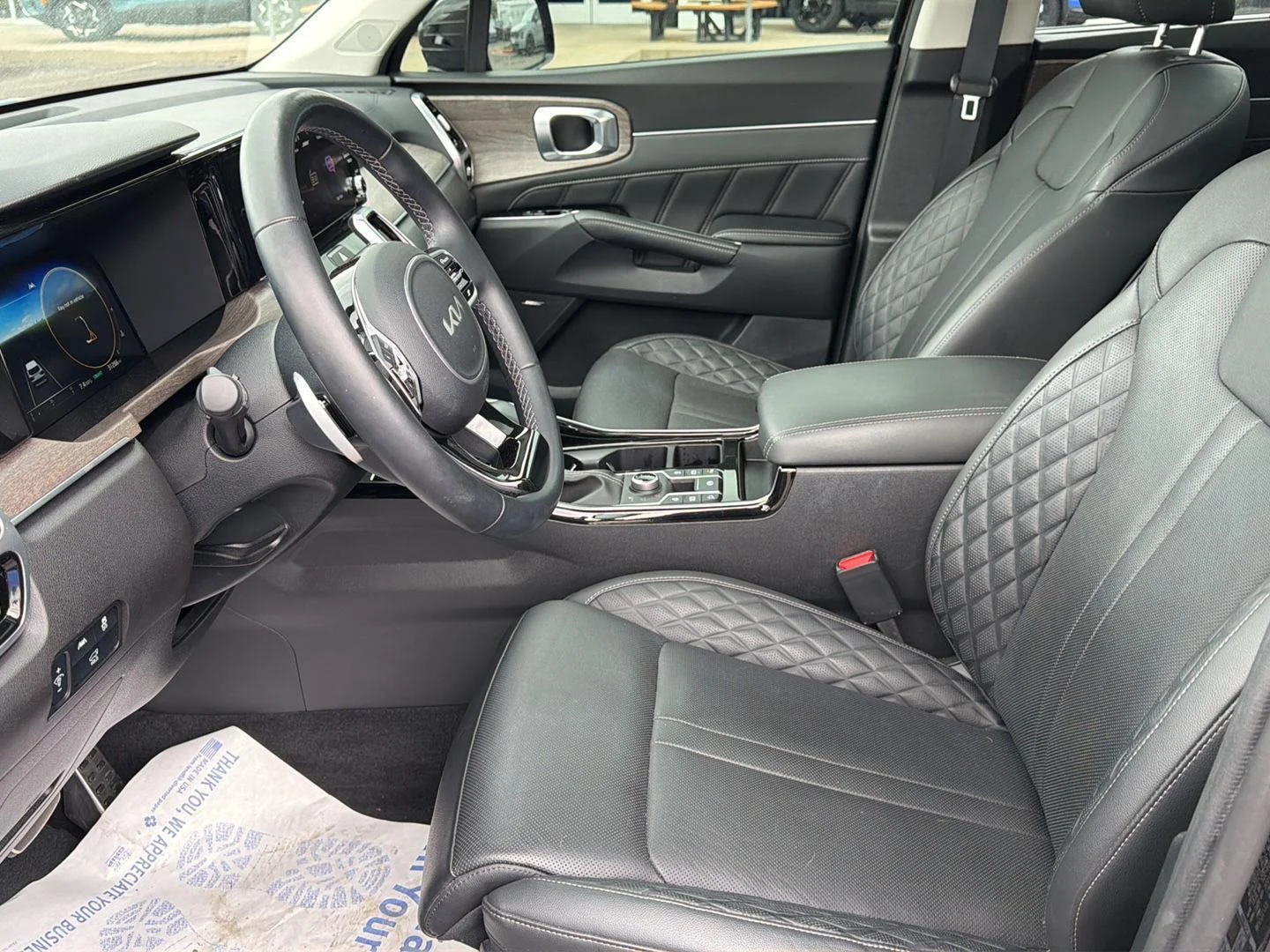 Used 2023 Ebony Black Kia X-Line SX Prestige image 10