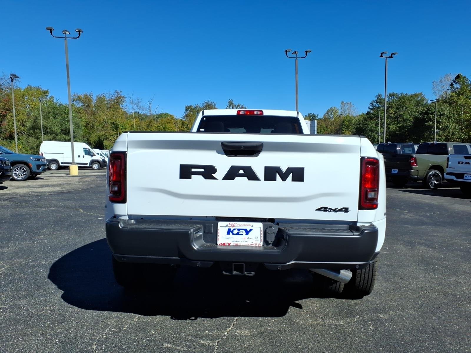 New 2027 Bright White Clear-Coat Exterior Paint RAM Tradesman image 6