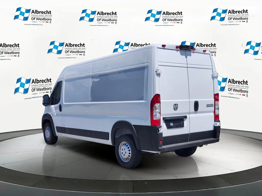 New 2026 Bright White Clearcoat RAM High Roof image 3