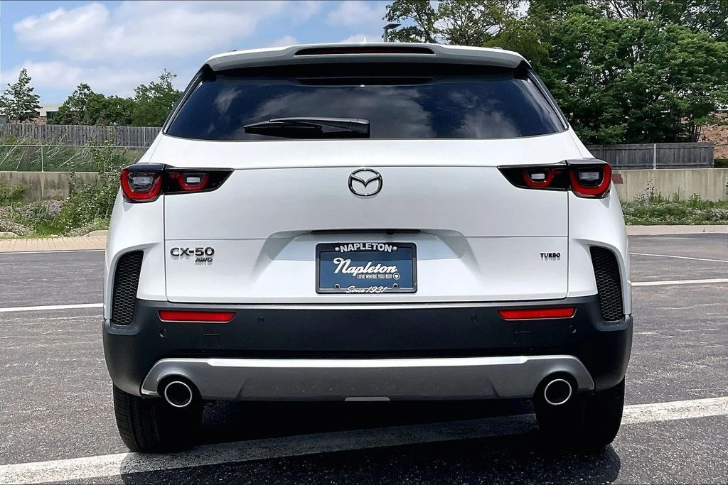 New 2026 Wind Chill Pearl Mazda 2.5 Turbo AWD image 4