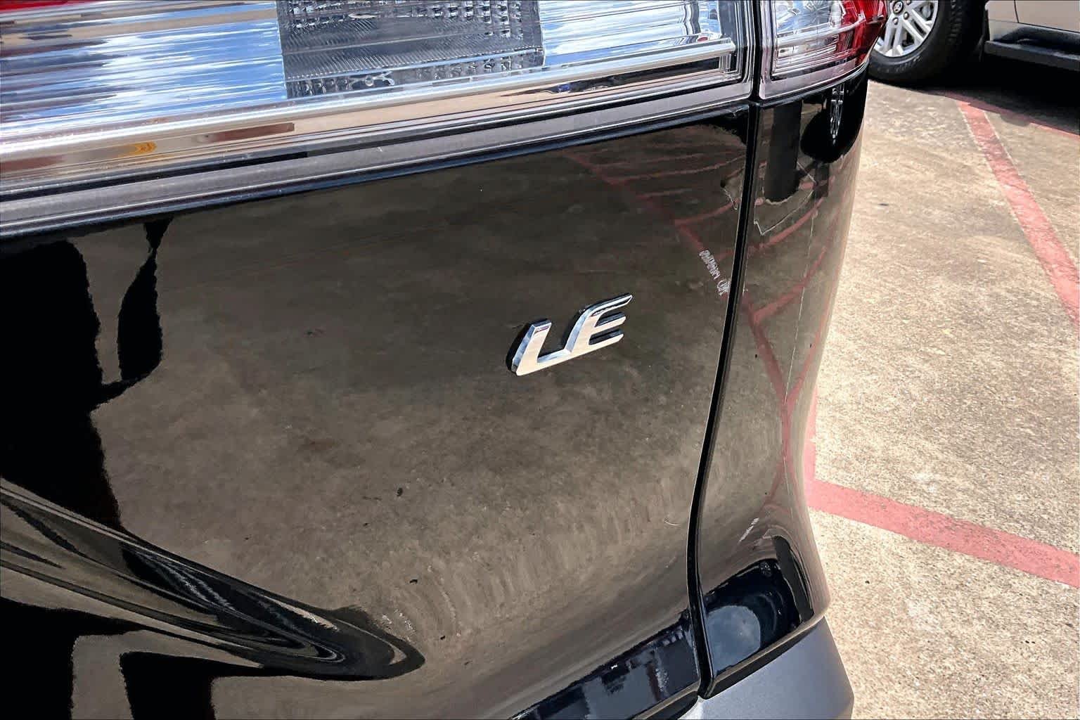 Used 2024 Jet Black Toyota LE image 10