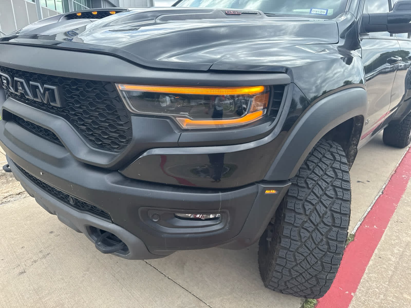 Used 2022 Diamond Black Crystal Pearlcoat Ram TRX image 21