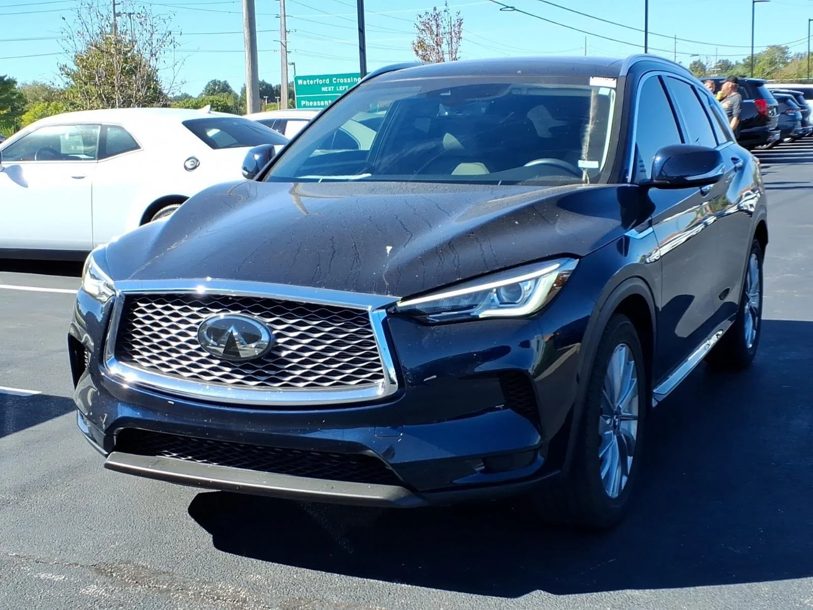 Used 2024 Hermosa Blue INFINITI LUXE image 2