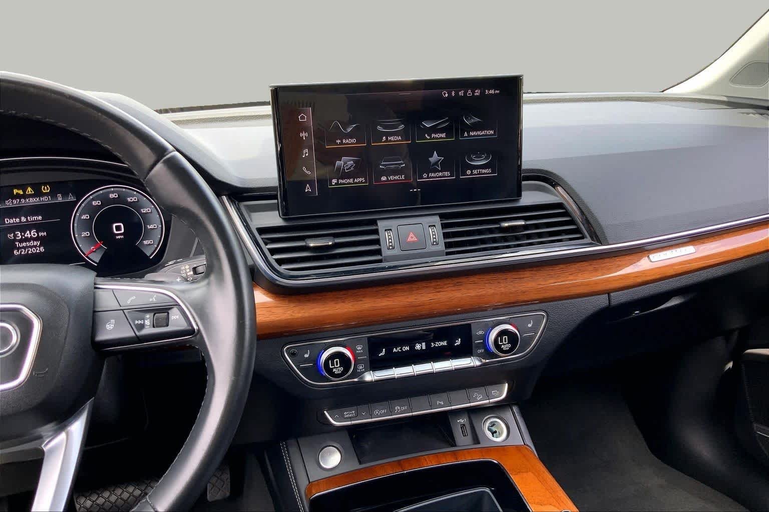 Used 2023 Chronos Gray Metallic Audi S line Premium Plus image 7